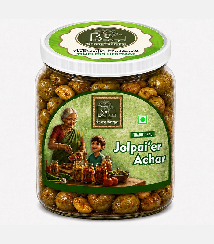 achar Touch of Bengal Utsabe Upohare | Jolpai'er Achar | Sweet, Tangy & Spicy Homemade Achar | 250g - Image 1