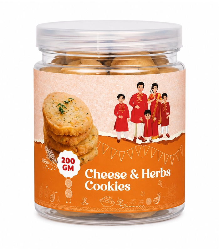 cheese and herbs cookies