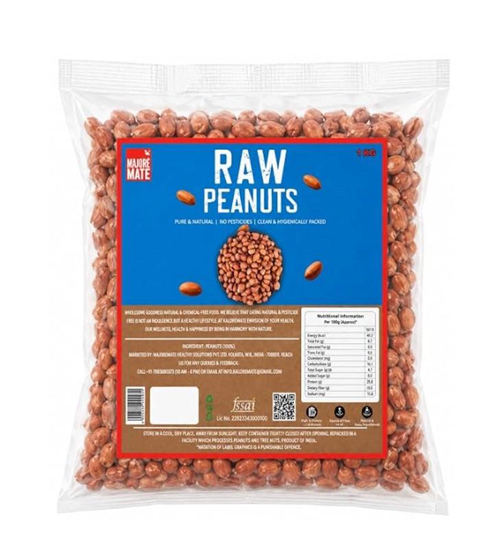 raw peanuts