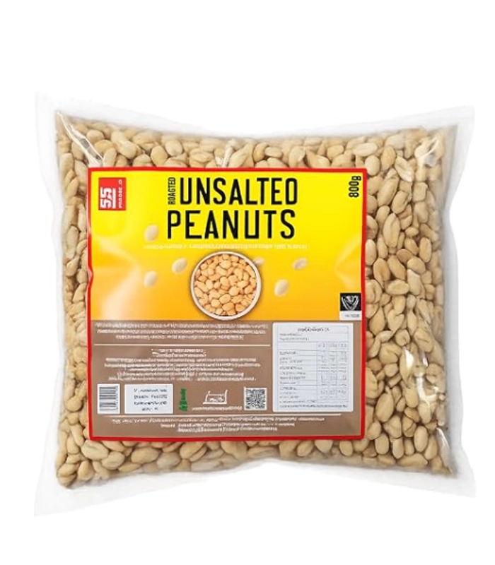 unsalted peanuts